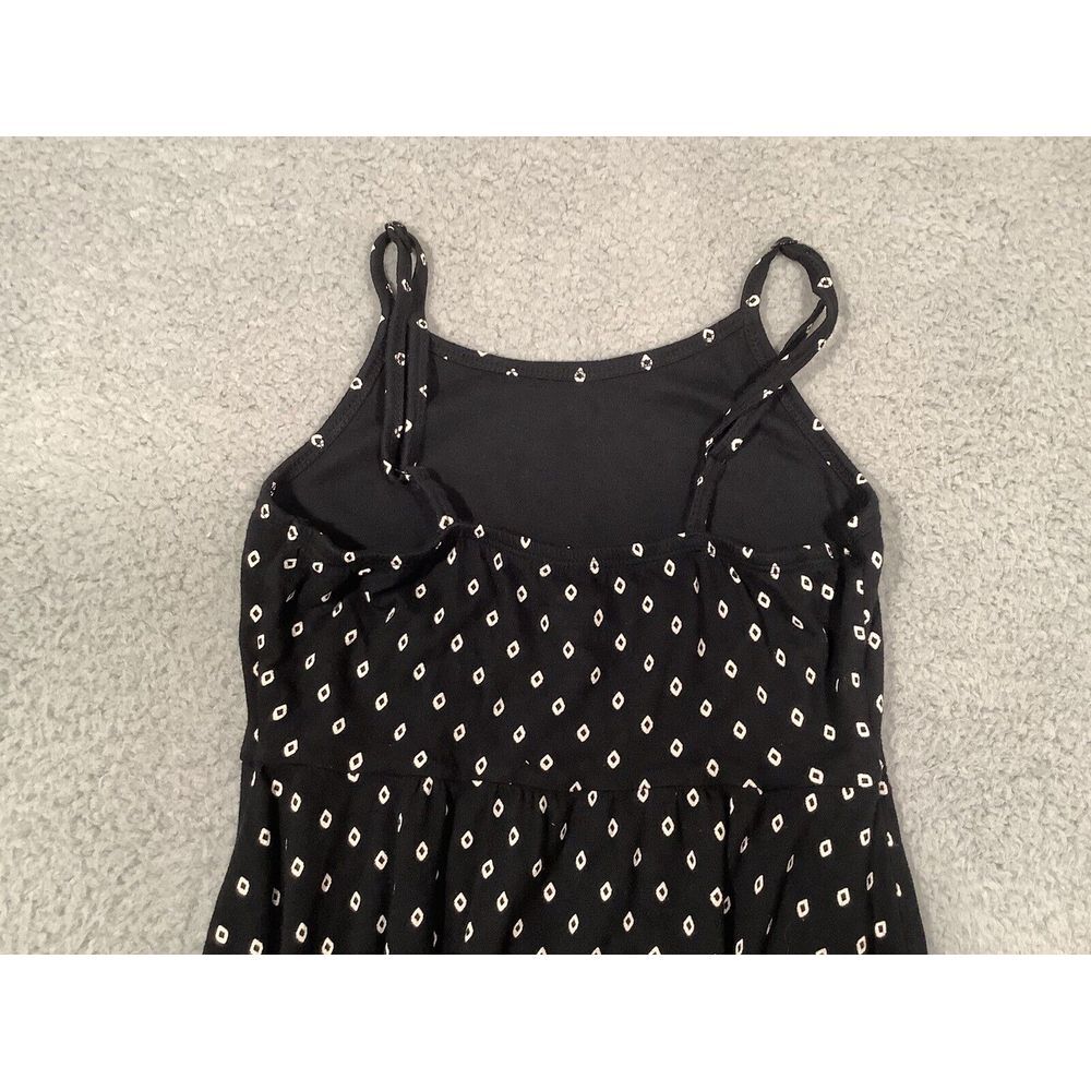 Old Navy Girls Black Spaghetti Adjustable Strap Elastic Waist Dress Size 8‎ - Picture 8 of 10